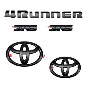 Toyota 2014-2024 4Runner SR5 Blackout Emblem Overlay Kit New!